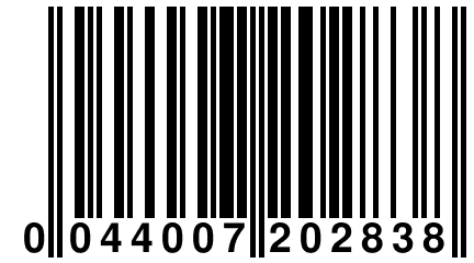 0 044007 202838