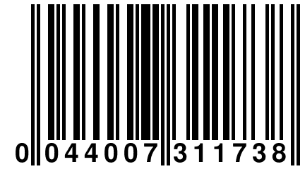 0 044007 311738