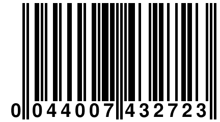 0 044007 432723