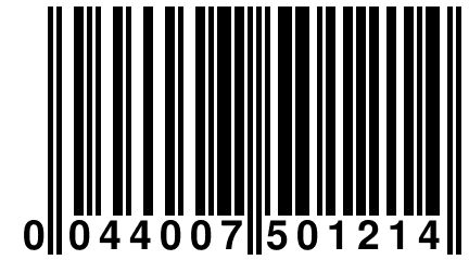 0 044007 501214