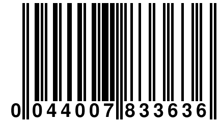 0 044007 833636