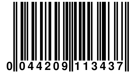 0 044209 113437