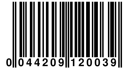 0 044209 120039