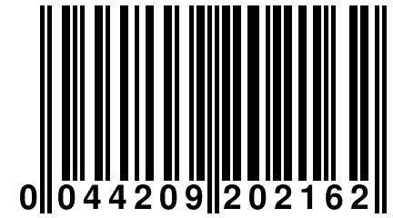 0 044209 202162