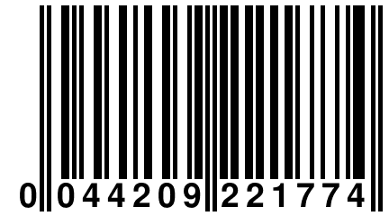 0 044209 221774