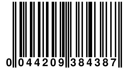 0 044209 384387