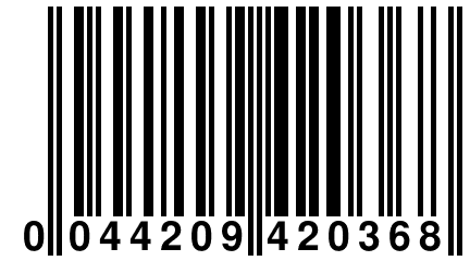 0 044209 420368