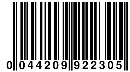 0 044209 922305