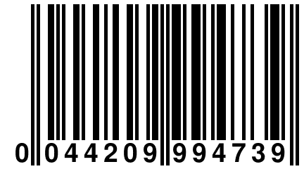 0 044209 994739