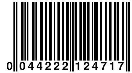 0 044222 124717