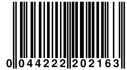 0 044222 202163