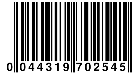 0 044319 702545