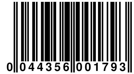 0 044356 001793