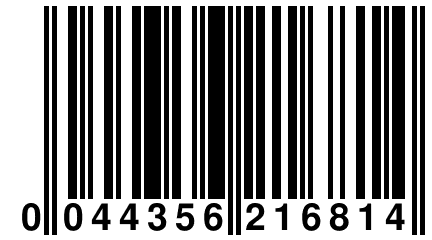 0 044356 216814