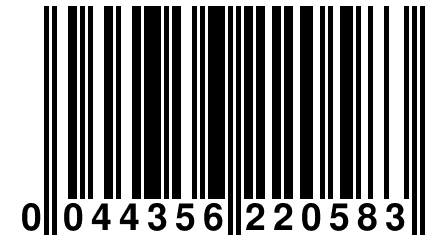 0 044356 220583