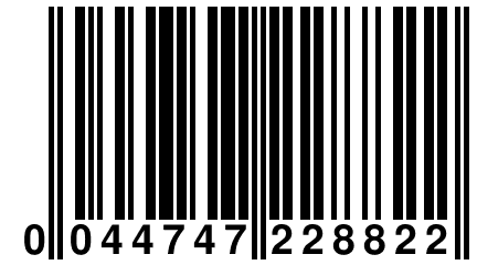 0 044747 228822