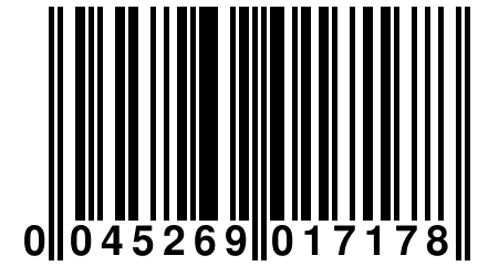 0 045269 017178