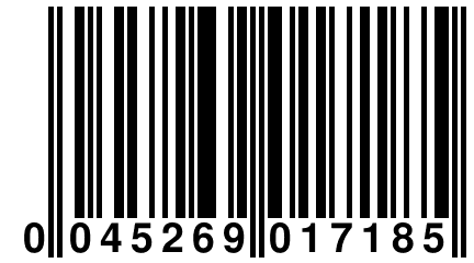 0 045269 017185