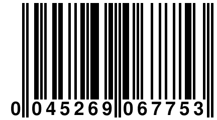 0 045269 067753