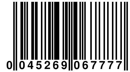 0 045269 067777