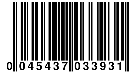 0 045437 033931