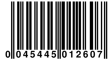 0 045445 012607