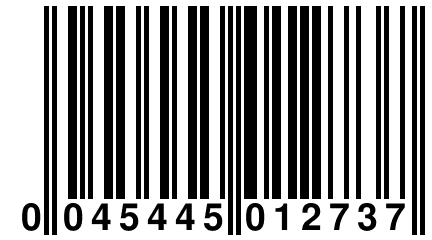 0 045445 012737