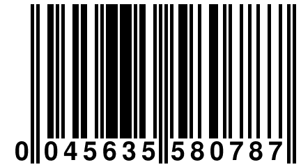 0 045635 580787