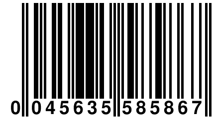 0 045635 585867