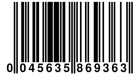 0 045635 869363