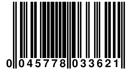 0 045778 033621