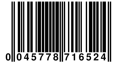 0 045778 716524