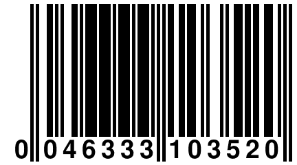 0 046333 103520