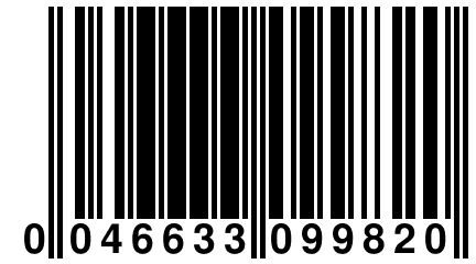 0 046633 099820