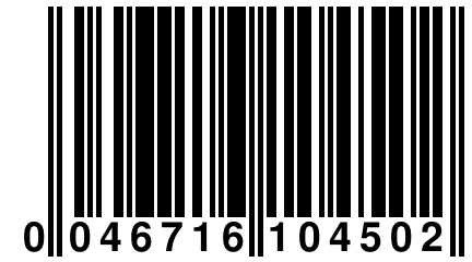 0 046716 104502