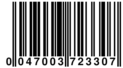 0 047003 723307