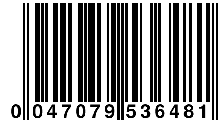 0 047079 536481