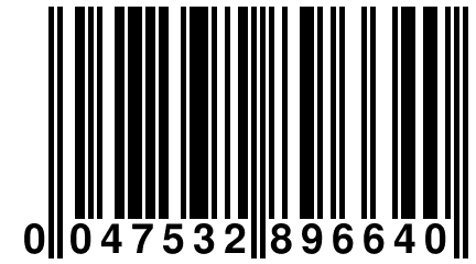 0 047532 896640