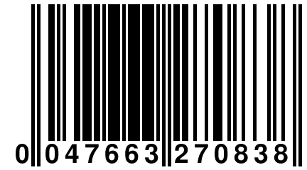 0 047663 270838