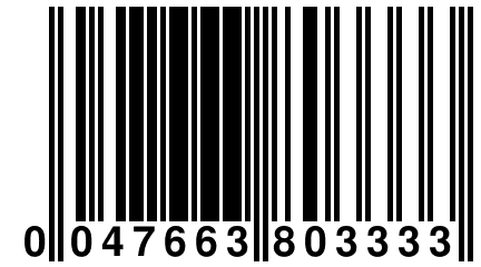 0 047663 803333