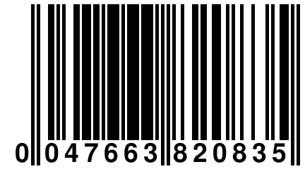 0 047663 820835