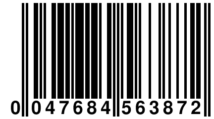 0 047684 563872