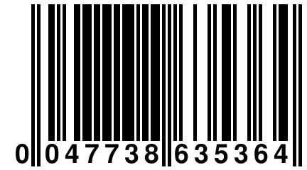 0 047738 635364