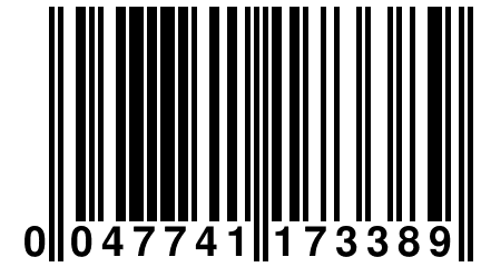 0 047741 173389