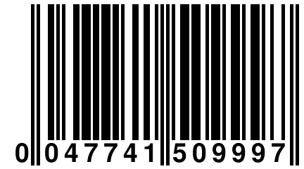 0 047741 509997