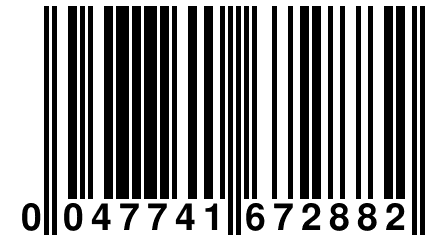 0 047741 672882