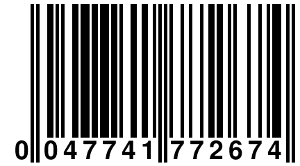 0 047741 772674