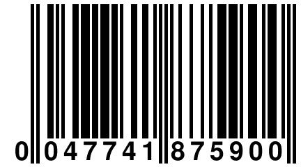 0 047741 875900