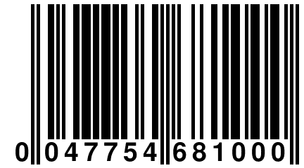 0 047754 681000