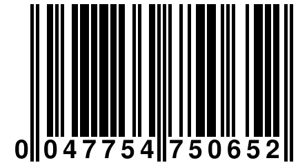 0 047754 750652